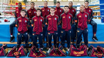 Selecci&oacute;n espa&ntilde;ola masculina de boxeo.