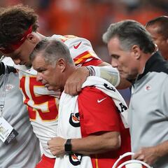 Chiefs vencen a Broncos, pero pierden a Patrick Mahomes