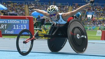 10/09/16 JUEGOS PARALIMPICOS RIO 2016
 Mariake vervoort atleta belga 