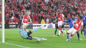 Millonarios y Santa Fe se enfrentan a las 5 p.m.