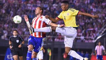 Yerry Mina, defensa colombiano.