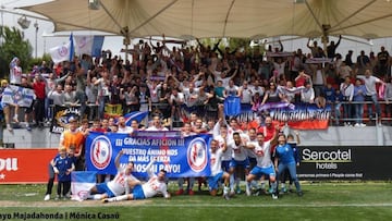 Histórico Rayo Majadahonda: a Segunda con un gol en el 97'