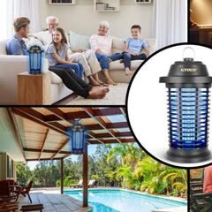 Olvídate de las picaduras o los zumbidos con esta lámpara eléctrica mata zancudos