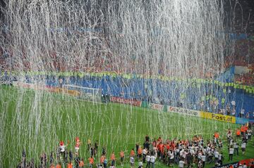 La Selección consiguió su segunda Eurocopa en Viena frente a Alemania gracias a un gol de Fernando Torres y a un juego maravilloso y espectacular.