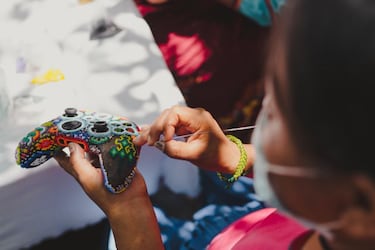 Así lucen los 3 controles de Xbox con arte indígena de México