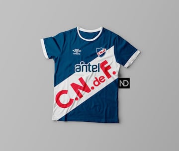 ¿Cómo serían las camisetas de los equipos si usarán los diseños de sus escudos?