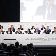 Así fue la Asamblea de la Federación Española de Fútbol