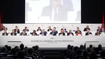 Así fue la Asamblea de la Federación Española de Fútbol