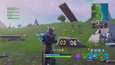 Desafío Fortnite - Consigue una puntuación de 5 en galerías de tiro