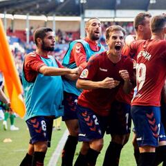 Osasuna se hace fuerte en casa