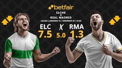 Elche CF vs. Real Madrid: horario, dónde ver, pronósticos y clasificación