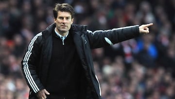 Michael Laudrup en su etapa en el Swansea.