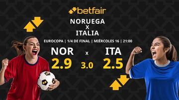 Noruega vs. Italia: horario, dónde ver, pronósticos y cuadro