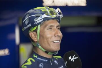 Nairo Quintana, ciclista colombiano. 