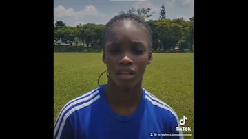 La capitana de la Selección Colombia sub 17 hablando de su futuro en 2018.