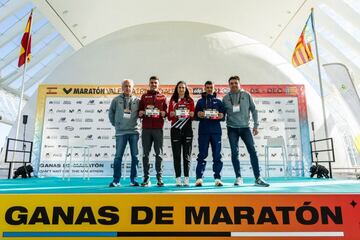 Paco Borao, Yago Rojo. Elena Loyo, Hamid Ben Daoud y José Antonio Redolat.