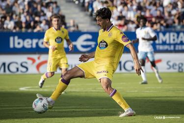 Una pérdida suya provocó el gol zaragocista, sin embargo, su remate, entre tacón y espuela, le dio el empate a su equipo. En líneas generales hizo un buen encuentro.