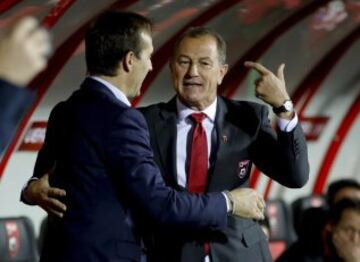 Julen Lopetegui y Gianni De Biasi.