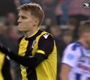 La rara celebración de Odegaard ante su exequipo