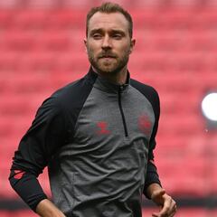 Eriksen vuelve a entrenar
