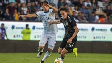 México - Argentina en vivo: Amistoso sub-22 en directo