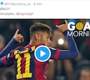 El Barça hace un gesto y felicita a Neymar en su cumpleaños