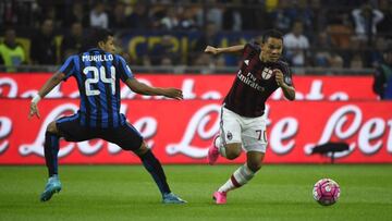 Jeison Murillo y Carlos Bacca, jugadores colombianos.