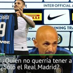 El 'miedo' de Spaletti a que el Real Madrid fiche a Icardi