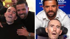 Fernando Ricksen, exfutbolista enfermo de ELA, celebra su 43º cumpleaños en el hospital