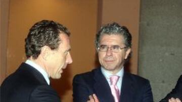 Butragueño, Granados y Del Bosque.