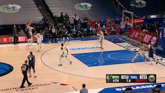 La locura de Doncic que maravilla a la NBA: ¡estaban empatados a 107!