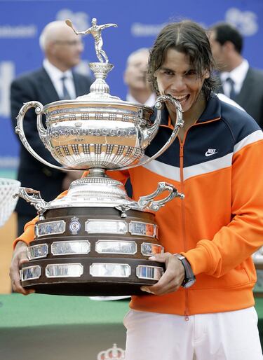 Rafa Nadal ganador en 2009.