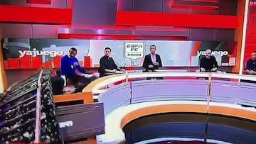 Pudo haber una tragedia en directo: el durísimo golpe que sufrió un panelista de ESPN