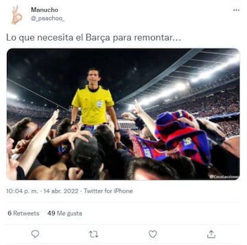 La derrota del Barcelona, protagonista de los memes europeos