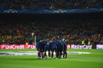 Barcelona-M. City en imágenes