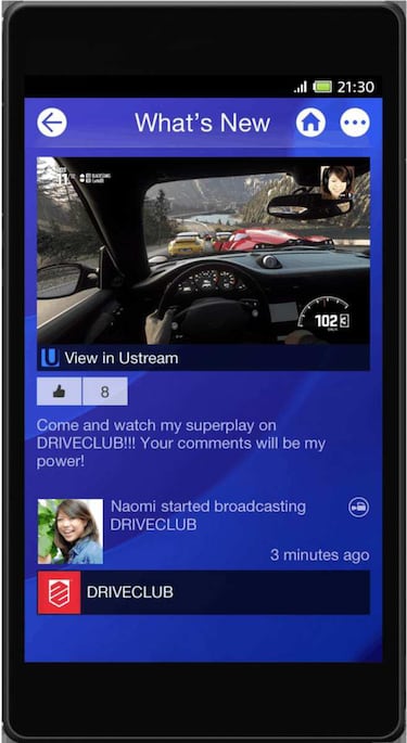 Galería de imágenes: Los menús y la app móvil de PS4