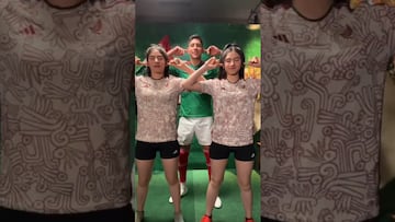 Las gemelas Ana y Fer se vuelven virales por imitar celebraciones de jugadores de la Selección Mexicana