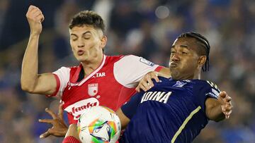 Millonarios y Santa Fe en la Liga BetPlay