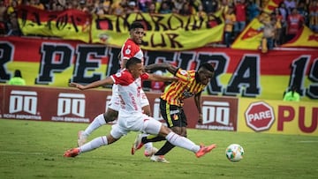 Pereira y Santa Fe empatan en su debut en Liga BetPlay II-2025.