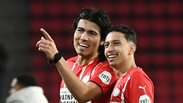 Erick Gutiérrez fue titular en la empate del PSV en la Conference League