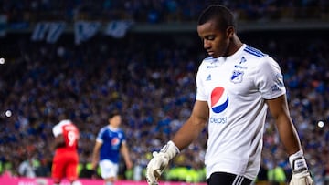 Wuilker Fariñez se enfoca en las finales con Millonarios.