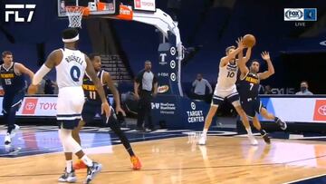 El 3 de enero se recordará como el día que Campazzo dio su primer show en la NBA