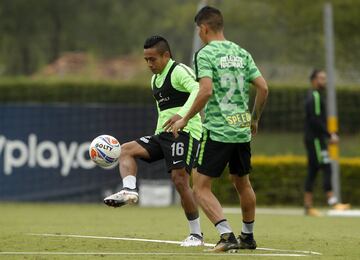 Atlético Nacional trabaja para seguir líder de la Liga Águila. Prepara su próximo juego, ante Bucaramanga.