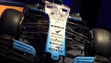 El Williams FW42 para el Mundial de F1 2019. 