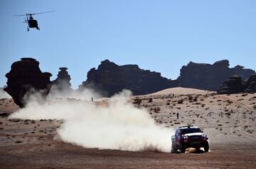 Nasser Al-Attiyah y Mathieu Baumel.