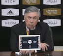 Ancelotti: "Título merecido; me quedo con un equipo que tiene diferentes maneras de jugar"