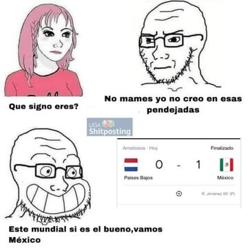 México triunfa también en los memes ante Holanda