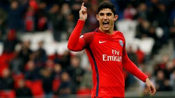 Guedes, jugador del PSG