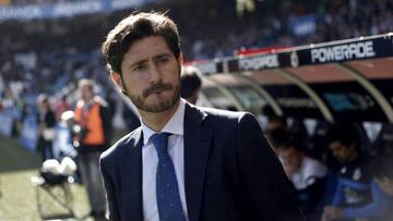 Víctor Sánchez del Amo, durante el partido.