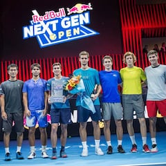 Red Bull busca los tenistas españoles de la Next Gen
